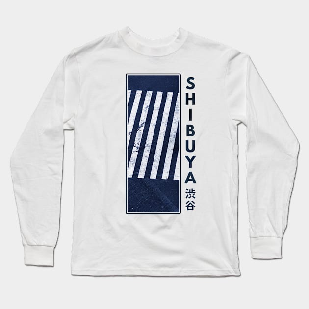 Shibuya Streetwear Long Sleeve T-Shirt by AniReview